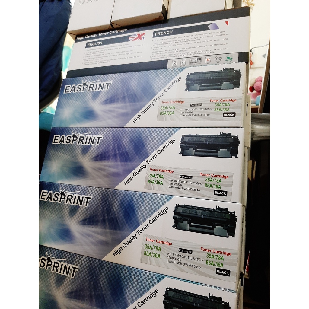 Hộp mực máy in Canon LBP 2900, 3000,…, HP LaserJet 1020, 1010