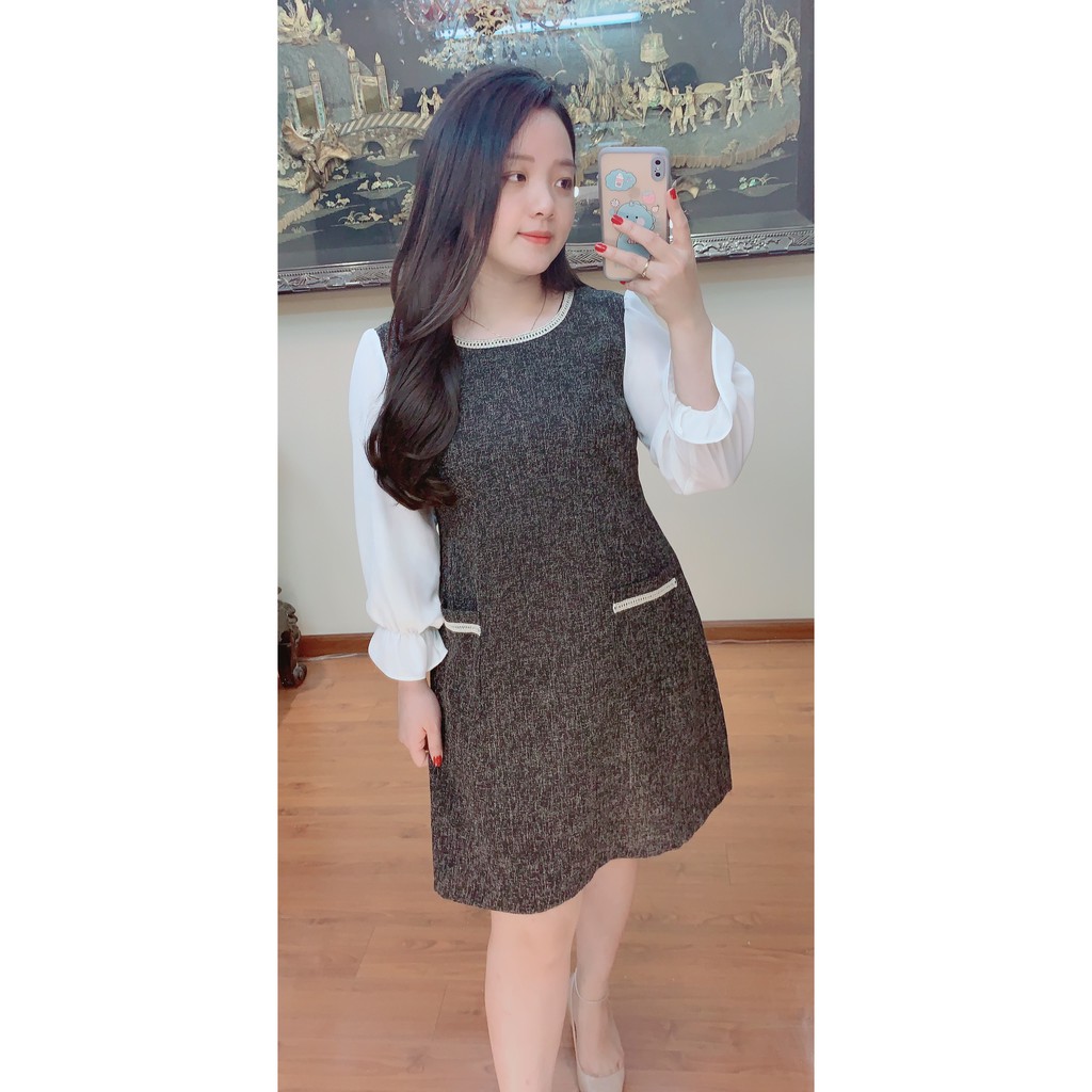 Váy dạ tiêu đen Bigsize 55kg đến 130kg | BigBuy360 - bigbuy360.vn