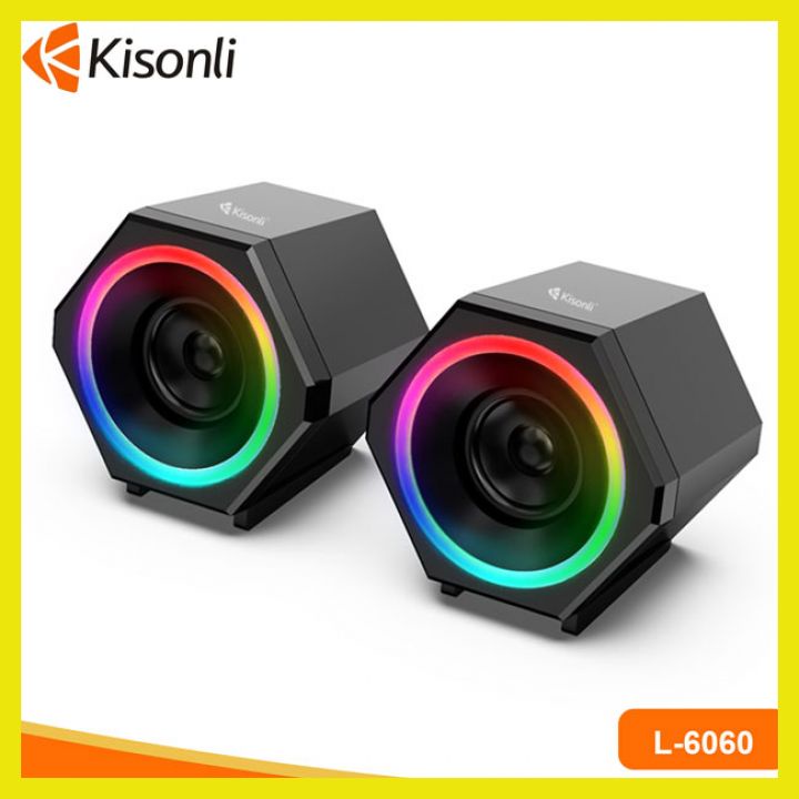 Loa Máy Vi Tính Gaming Mini Đèn Led Cực Chất, Loa Máy Tính Nghe Nhạc Cho PC Laptop