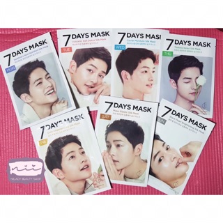(Bán lẻ 1 miếng) Mặt nạ 7Days Mask Song Joong Ki