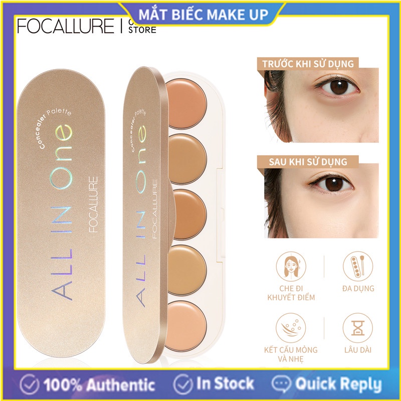 FOCALLURE 5 in 1 kem che khuyết điểm