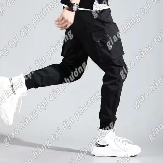 Cam Kết Hàng Như Hình Quần Jogger Túi Hộp Phong Cách Quân Đội Size S-5Xl Dành Cho Nam