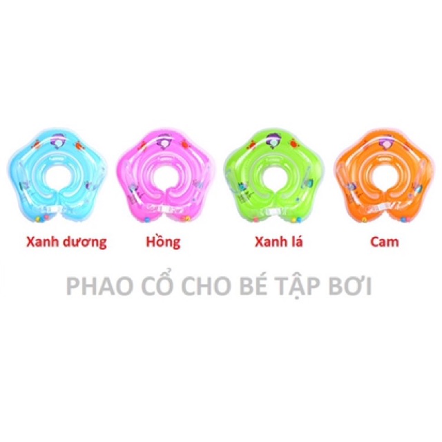 Phao bơi đỡ cổ hình cánh sao cho bé