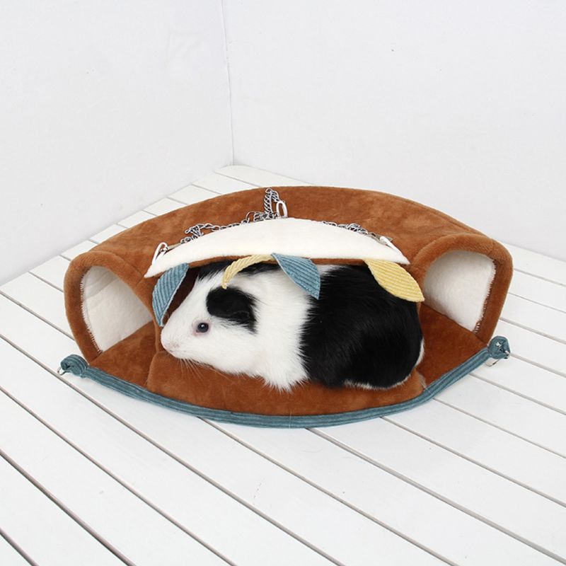 Võng Treo 2 Tầng Giữ Ấm Mùa Đông Cho Chuột Hamster