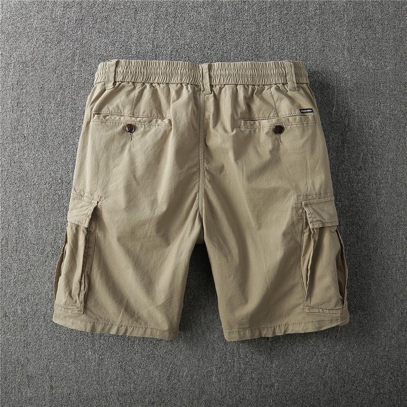Quần short jean co giãn Quần đùi thể thao phong cách Hàn Quốc nam nữ mặc cực chất