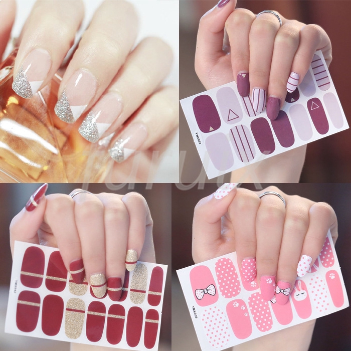 Hình dán móng tay làm móng tay nghệ thuật YMX-01~YMX-16