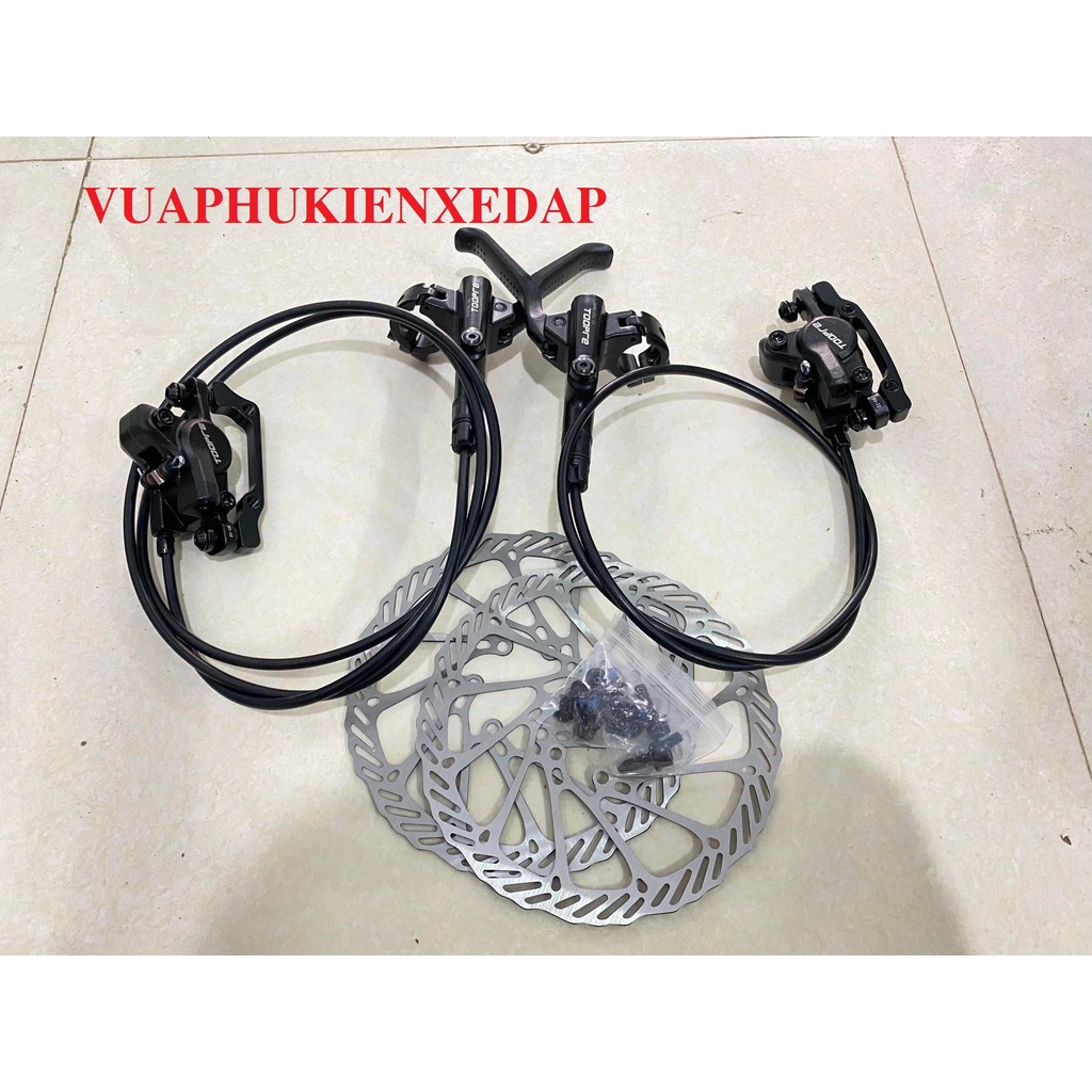 Bộ phanh đĩa dầu thủy lực Toopre xe đạp thể thao Địa hình-Leo núi