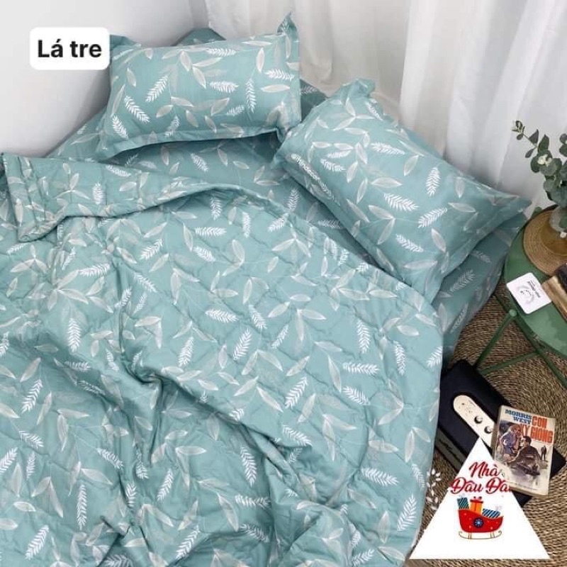 Bộ Chăn Hè 5 Món Trần Bông Cotton Poly cao cấp hàng loại 1 ( được chọn mầu ) | BigBuy360 - bigbuy360.vn