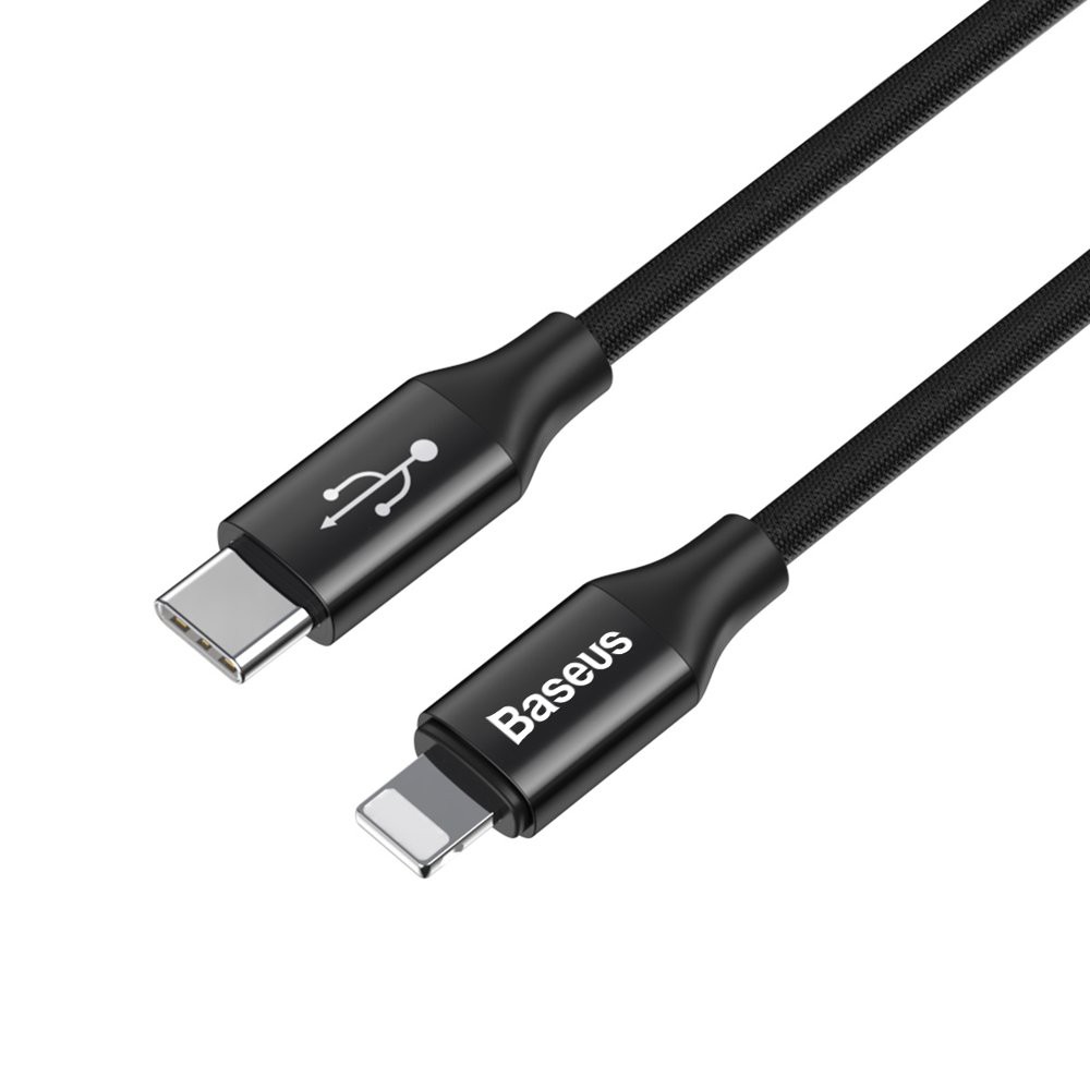 Cáp sạc Baseus Yiven New Series và truyền dữ liệu Type C - Lightning cho iPhone / iPad dài 1m