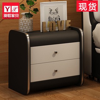 Kệ đầu giường đơn giản tủ đầu giường giường da tủ đầu bọc hiện đại tối giản bàn ngăn kéo thời trang đựng đồ phòng ngủ tầ
