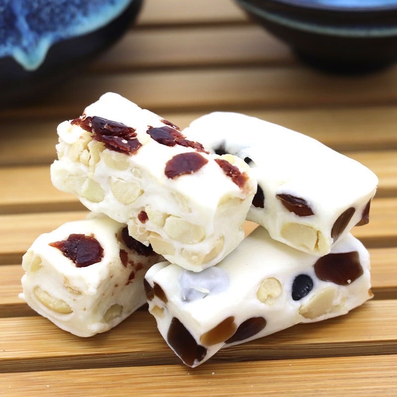 Kẹo Nougat trà sữa Risen Mỹ - Kẹo hạnh phúc, ăn vặt ngon rẻ TaNo