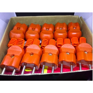 Phíc cắm SOPOKA 3000W - Phích Cắm Điện Chịu Tải 3000W Màu Cam Dùng Cho Thiết Bị Công Suất Lớn