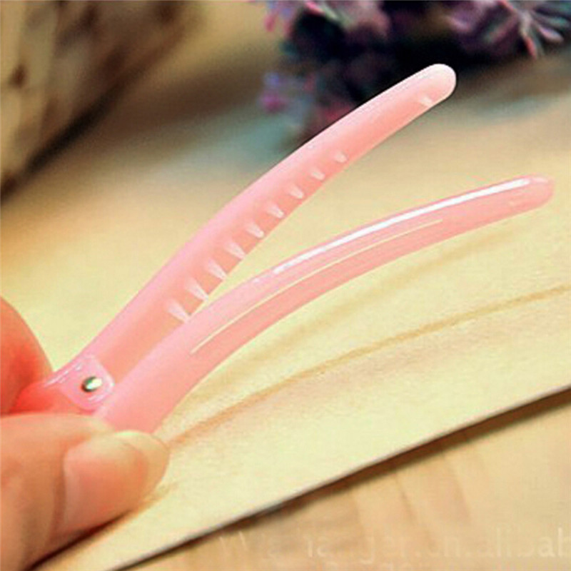 10 kẹp tóc răng cá sấu chất liệu nhựa