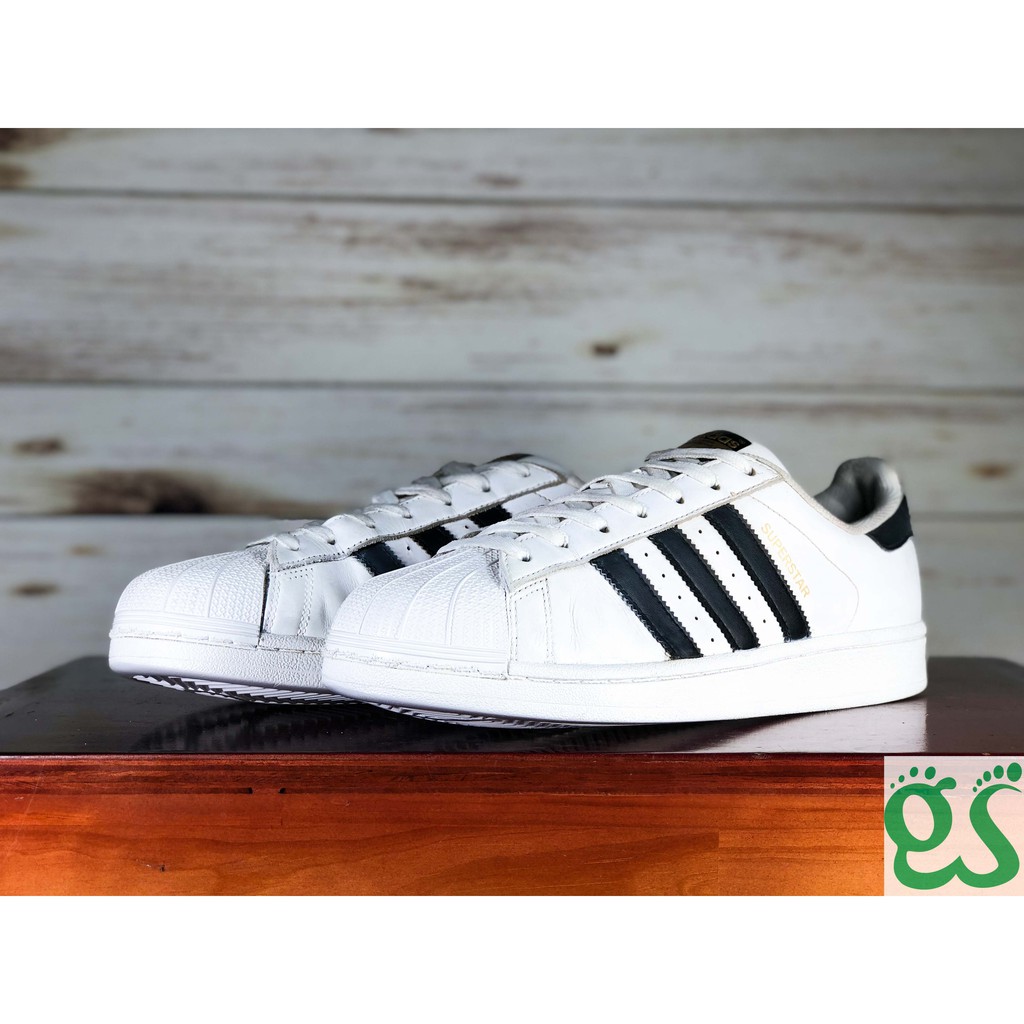 [XẢ KHO] (FULL SIZE) Giày chính hãng 2hand ADIDAS SUPERSTAR : 1