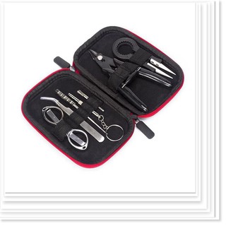 Bộ build coil cao cấp 9 món DIY của hãng Coil-Father có túi chống thấm nước