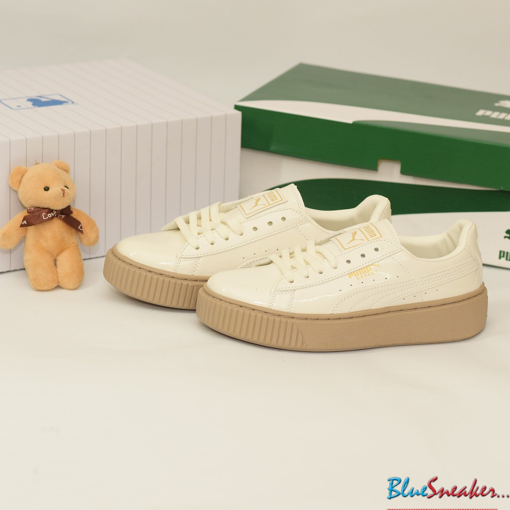 Giày Sneaker Nữ Puma đế nâu