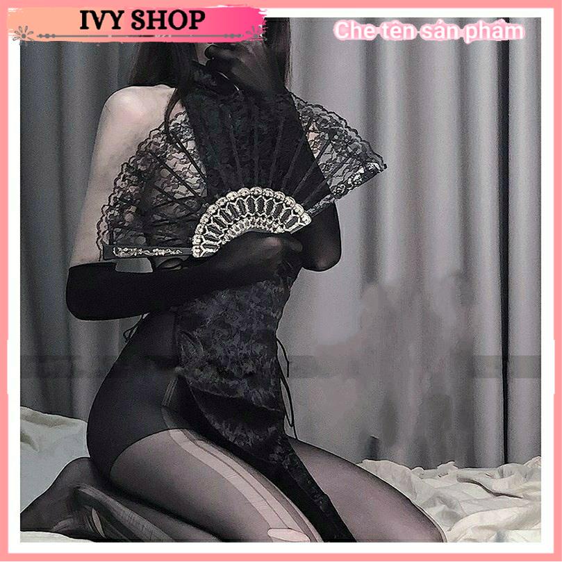 Quạt Ren Cosplay Sexy, Phụ Kiện Chụp Ảnh Cosplay Cổ Trang - Ivyshop | BigBuy360 - bigbuy360.vn