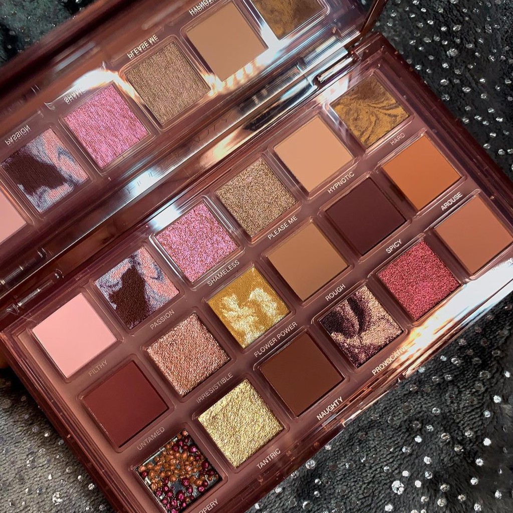 Phấn mắt HUDA BEAUTY Bản Dupe Naughty Nude Eyeshadow Palette