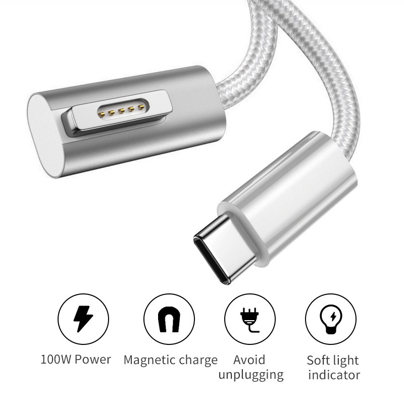 Dây Cáp Sạc Nhanh 1M 100W USB-C PD Chất Lượng Cao
