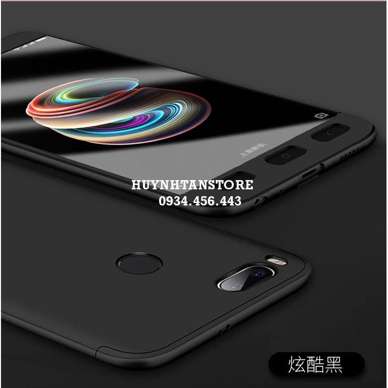 Ốp lưng Xiaomi Mi 5x , Mi A1 GKK nhựa cứng full cạnh 360(MÀU BẤT KÌ)