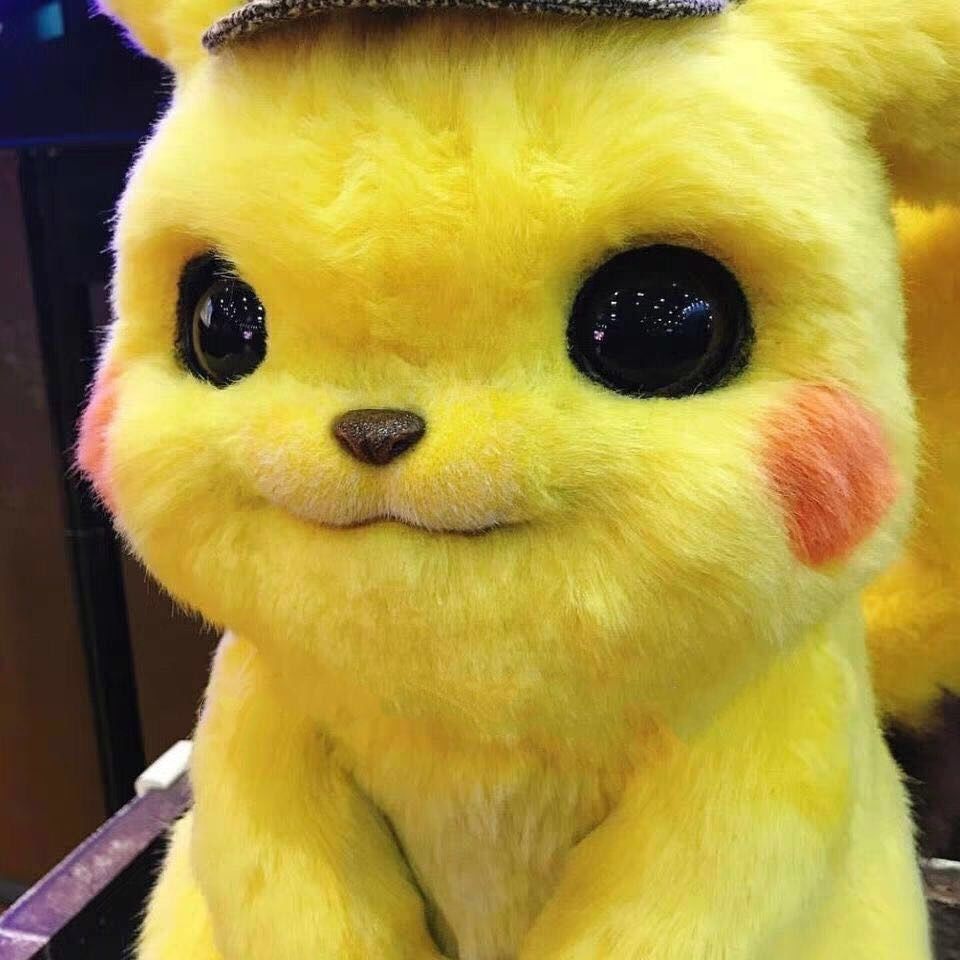 Thú Nhồi Bông Hình Pikachu Dễ Thương