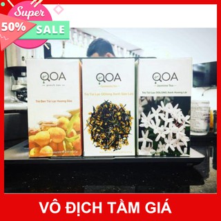 Trà túi lọc QOA gạo nứt/Đào/Nhài