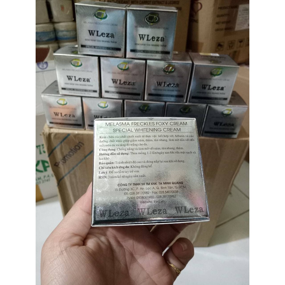 Kem dưỡng da wleza bạc