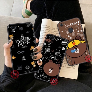 Ốp Lưng Mềm Hình Gấu Nâu Đáng Yêu Cho Realme 8 C20 C31 V15 Gt Neo Nrz 30a Oppo Find X3 Pro 18a