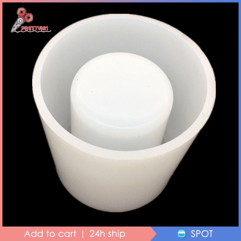 [Prettyia1] Khuôn Silicon 90x88mm Làm Trang Sức Thủ Công