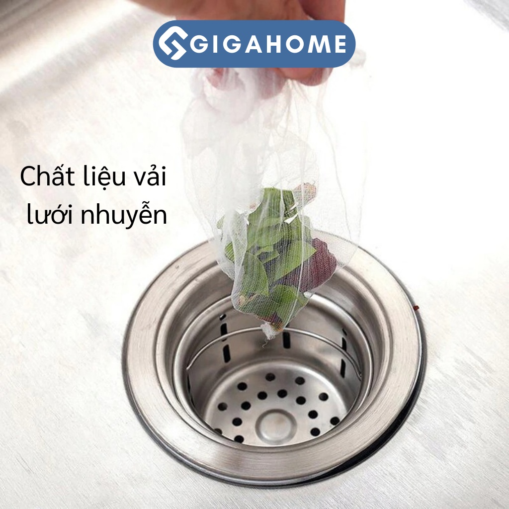 Combo 30 Túi Lọc Rác Bồn Rửa Chén Siêu Tiện Dụng GIGAHOME 3141