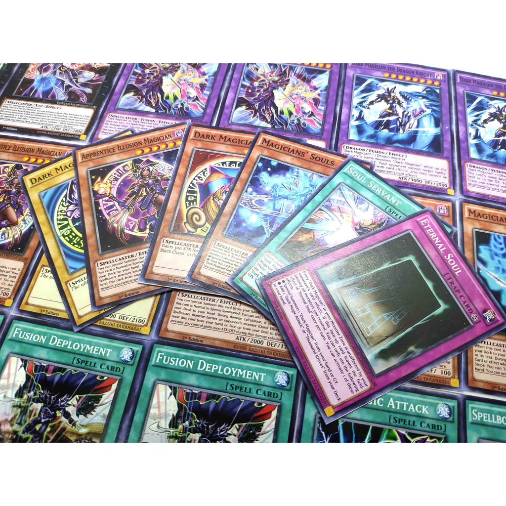 Bài Yugioh ❤️FREESHIP❤️ Thẻ bài Yugioh Dark Magician deck 54 lá