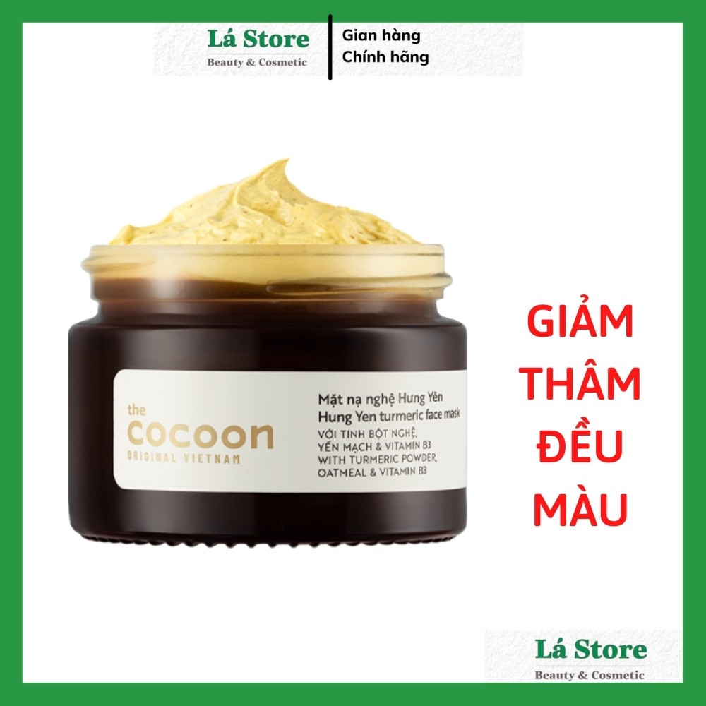 Mặt Nạ Nghệ Hưng Yên Cocoon Turmeric Face Mask 30ml