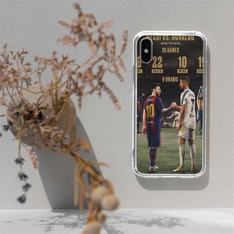 Ốp điện thoại đẹp cầu thủ Ronaldo và messi Iphone 7/7Plus/8/8Plus/X/Xs/Xs Max/11/11 Promax/12/12 Promax FOO20210015