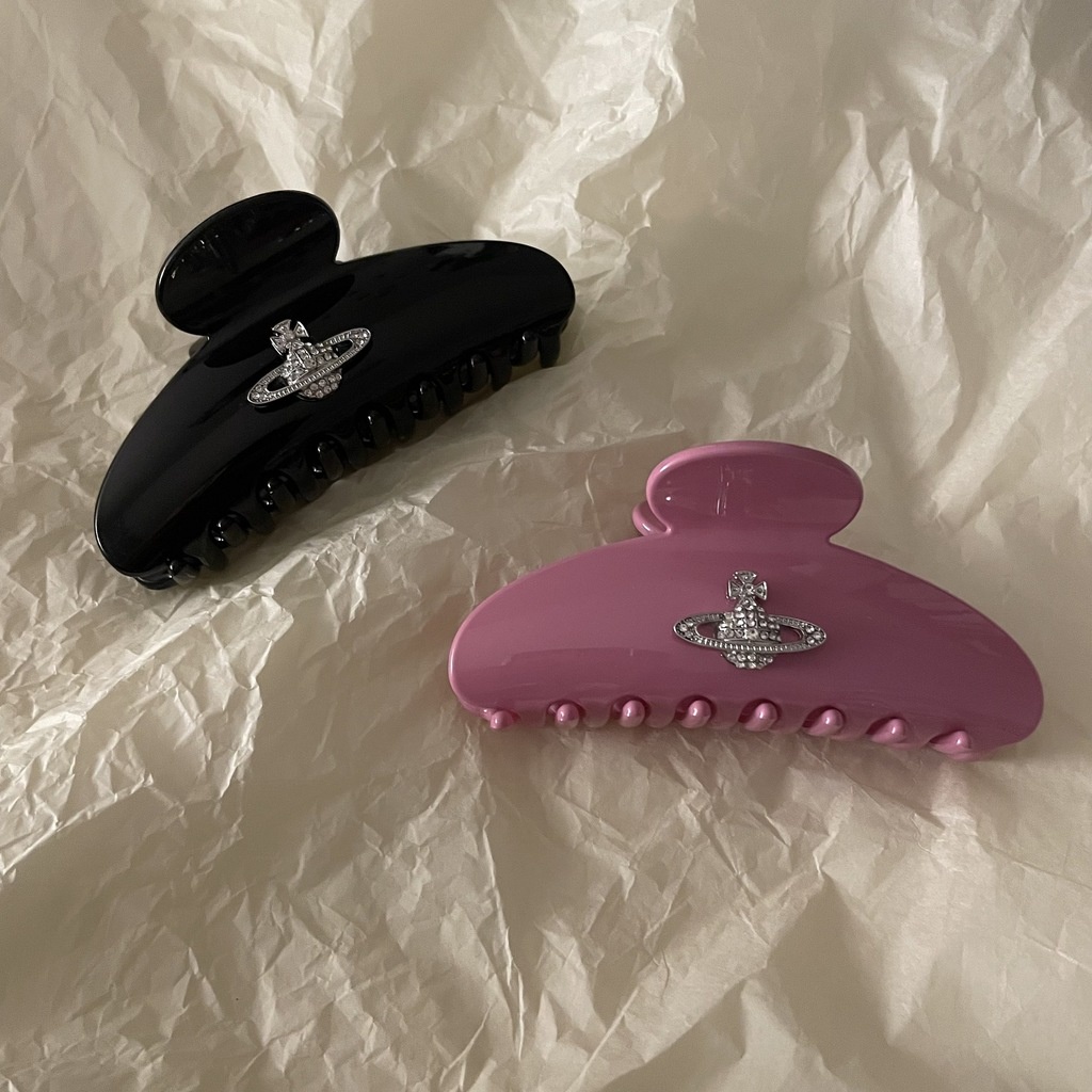 Saturn Kẹp Tóc Hình Cá Mập Phong Cách Hàn Quốc Cổ Điển Thời Trang Mùa Hè Dành Cho Bạn Nữ