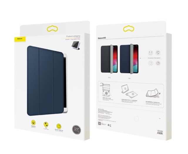 Bao da nam châm iPad 10.2 2019 iPad Pro 2018 11/12.9 inch Baseus Simplism Smart Case | BigBuy360 - bigbuy360.vn
