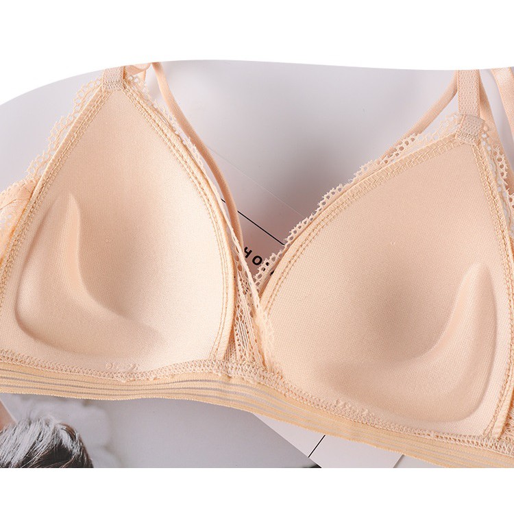 Áo Bralette ren không gọng đệm mỏng chất ren đẹp nhiều màu xinh_NuciFera AL40