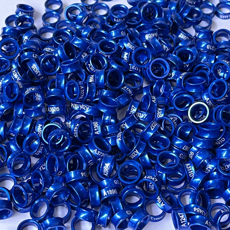 1 Cái vòng đeo chân chim 7mm nhiều màu sắc để chọn