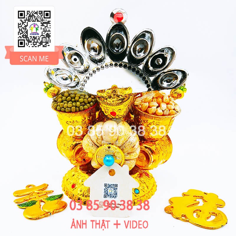 Tháp Tỏi Thần Tài - Bông Tỏi Ông Địa Tài Lộc Thần Tài VỢ CHỒNG TÔI | BigBuy360 - bigbuy360.vn