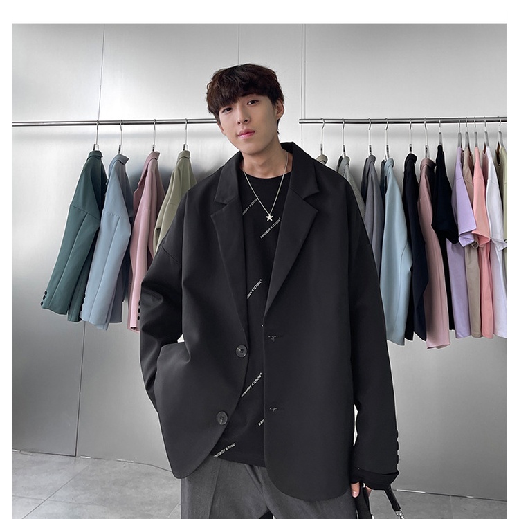Áo Blazer nam Mavota áo khoác vest unisex form rộng phong cách Hàn Quốc AB005
