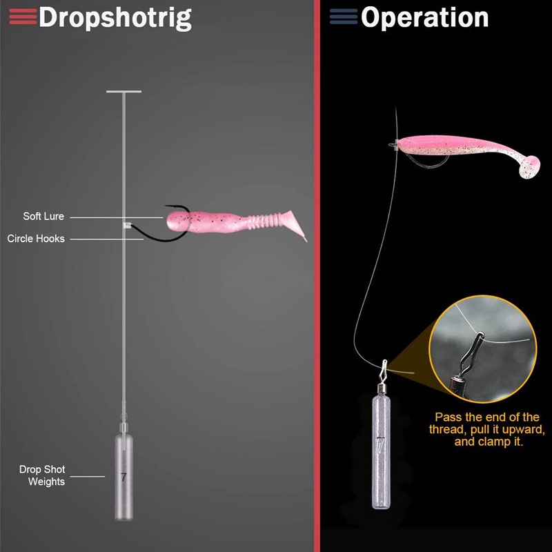 Set 5 Chì Câu Cá Trọng Lượng 3.5g 5g 7g 10g 20g