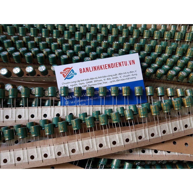 [Combo 20 chiếc] Tụ hóa 470uF 10V kích thước 8x9mm