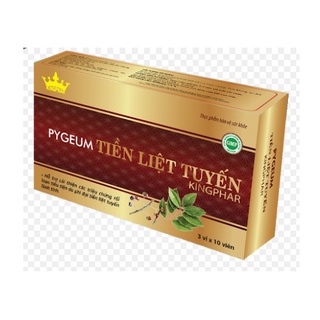 Viên uống Pygeum Tiền liệt tuyến Kingphar -giảm tăng sinh tuyến tiền liệt ,u xơ và phì đại tuyến tiền liệt.