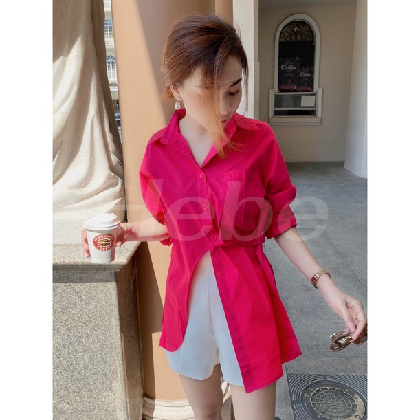 A15 ÁO SƠ MI VẠT CHÉO