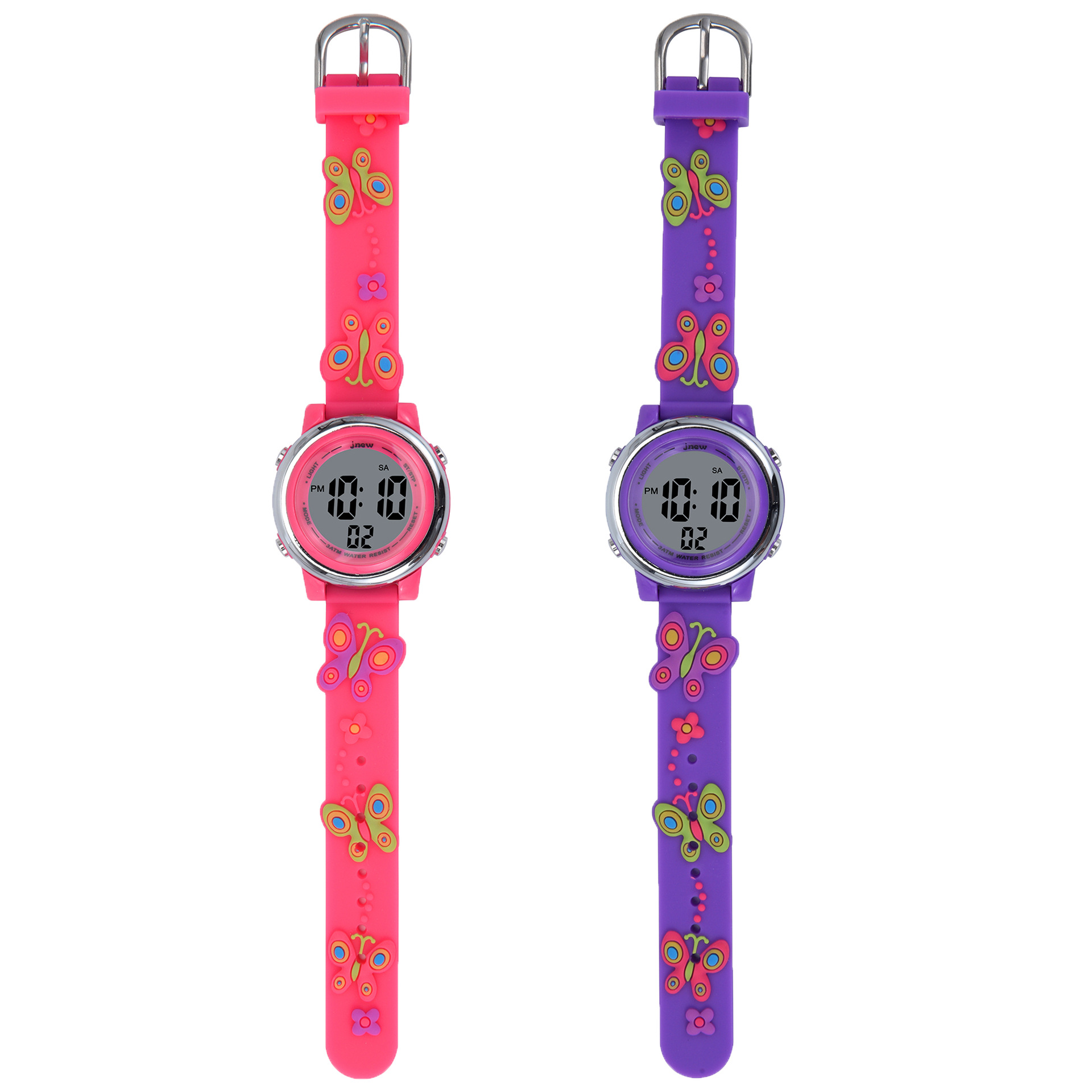 JNEW Đồng hồ điện tử dạ quang trẻ em, đồng hồ học sinh, đồng hồ điện tử đa năng thể thao ngoài trời thời trang led | BigBuy360 - bigbuy360.vn