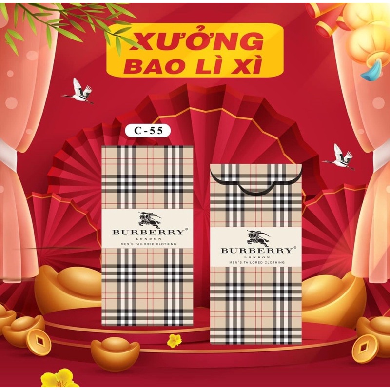 Bao lì xì thương hiệu cao cấp được chọn mẫu