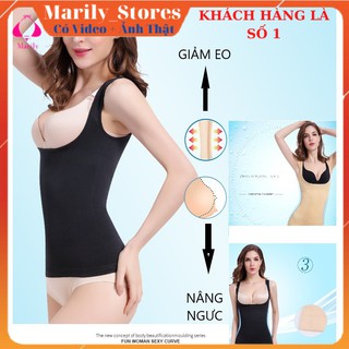 Áo Ba Lỗ Gen Bụng, Giữ Nhiệt, Nâng ngực