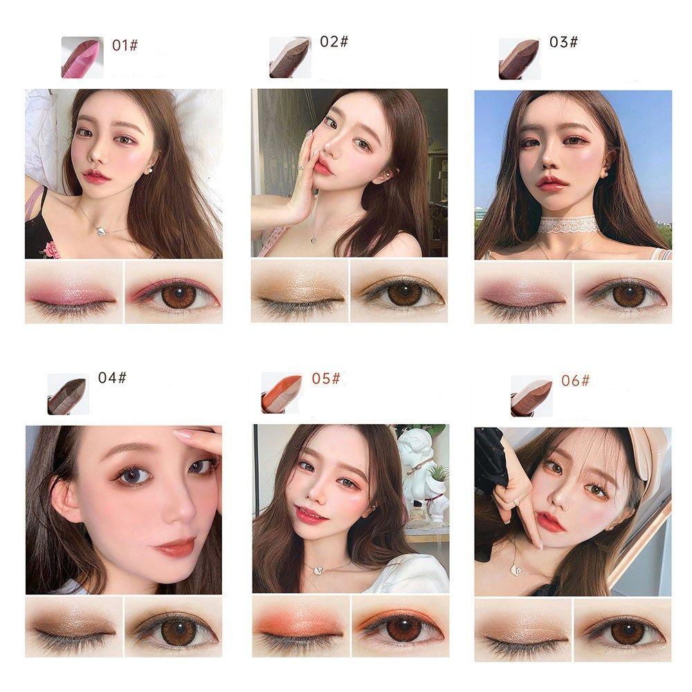 ORIENTLII Phấn Mắt Dạng Thỏi Màu Gradient Lấp Lánh Chống Thấm Mồ Hôi