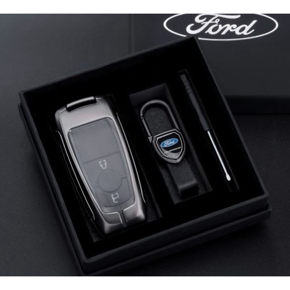 Ốp Chìa Khóa Xe Ford Ecosport, Focus, Everest, Ranger Raptor Wildtrax Hợp Kim Kẽm Cao Cấp