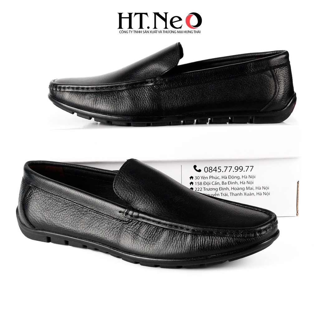 Giày mọi nam HT.NEO da bò nguyên miếng siêu siêu mềm hàng thời trang siêu đẹp đơn giản GM126