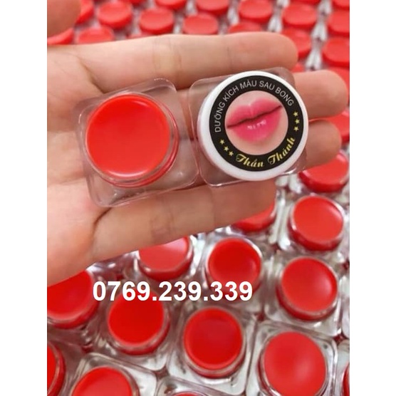 Dưỡng kích màu thần THẦN THÁNH chống thâm loang cho môi sau phun xăm